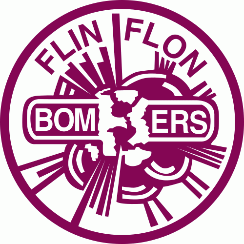 Flin Flon Bombers 1986-Pres Primary Logo iron on heat transfer
